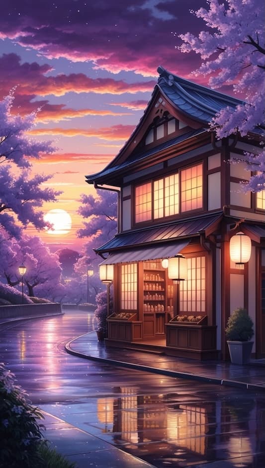 Image of an old Japanese style house.