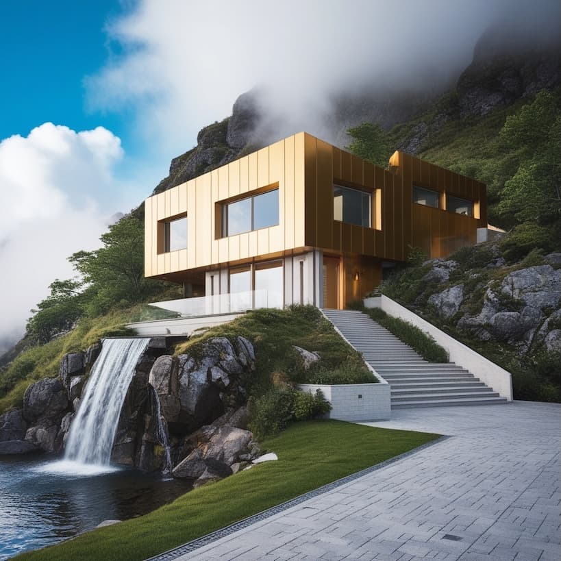 Image of a modern house.